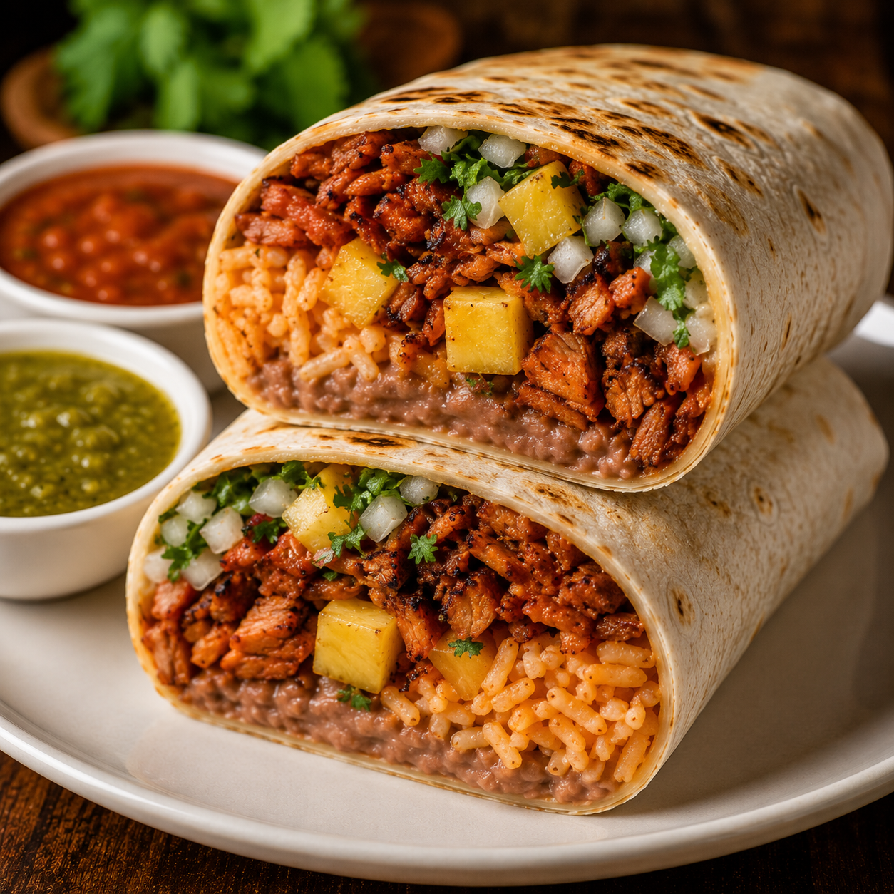 Al Pastor Burrito