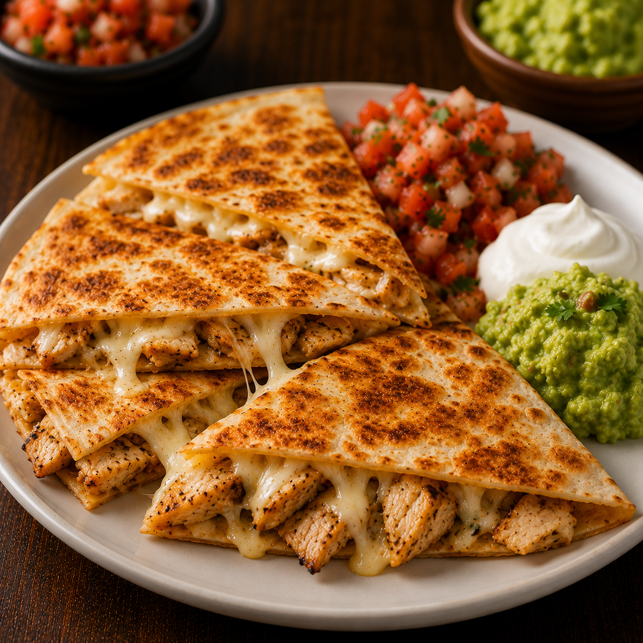Grilled Chicken Quesadilla